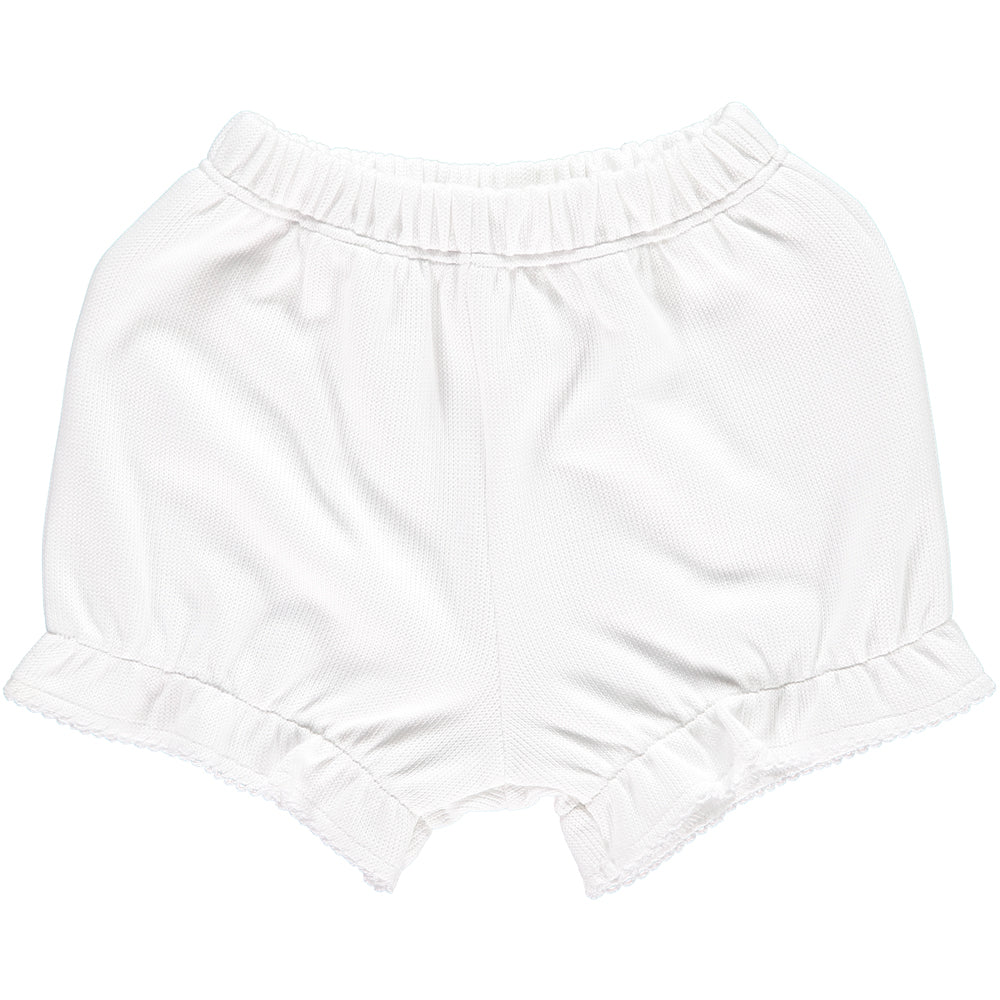 Off White Handsmocked Christening Set - Bebe Bombom