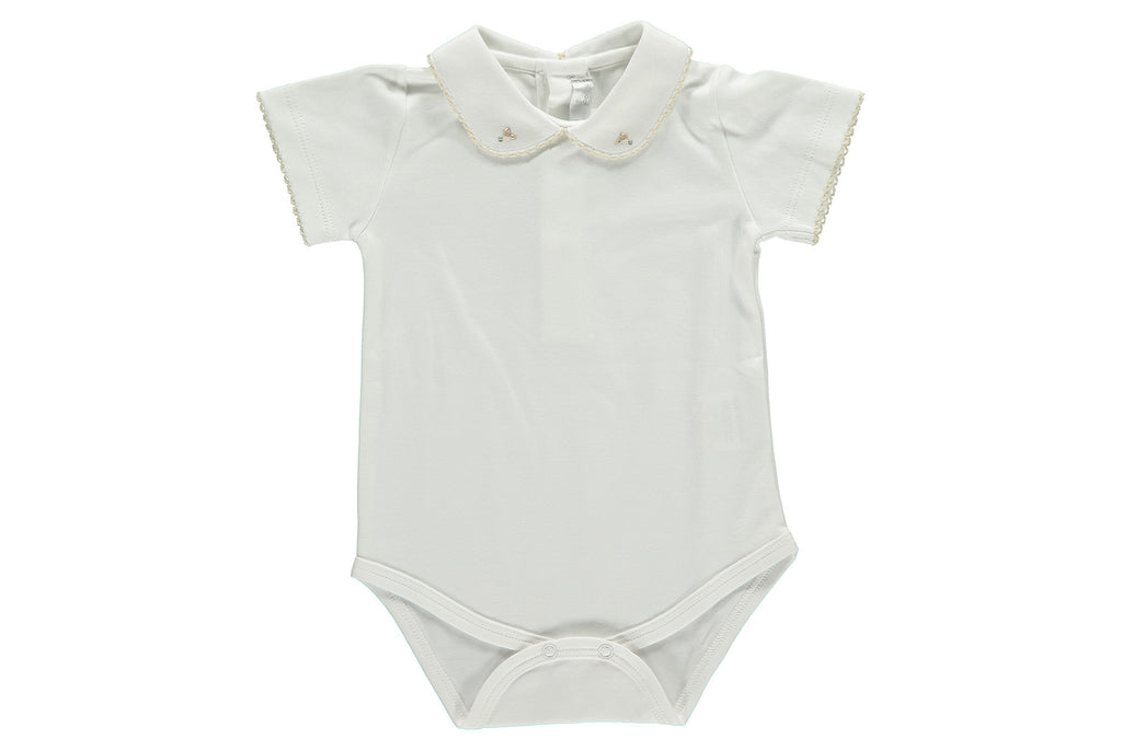 Neutral -2 Piece Dungaree Set - Bebe Bombom