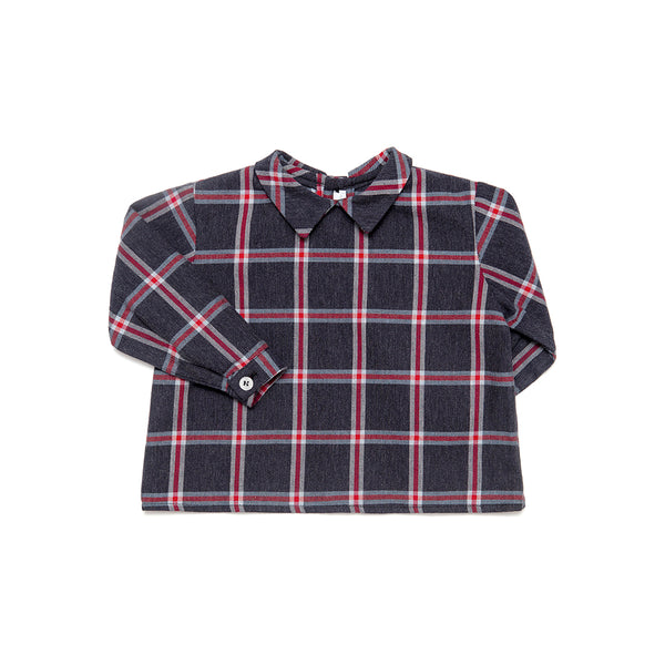 Baby & Toddler Tartan Shirt - Bebe Bombom