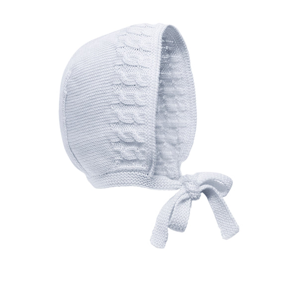 Back in stock! Grey Pima Cotton Bonnet - Bebe Bombom