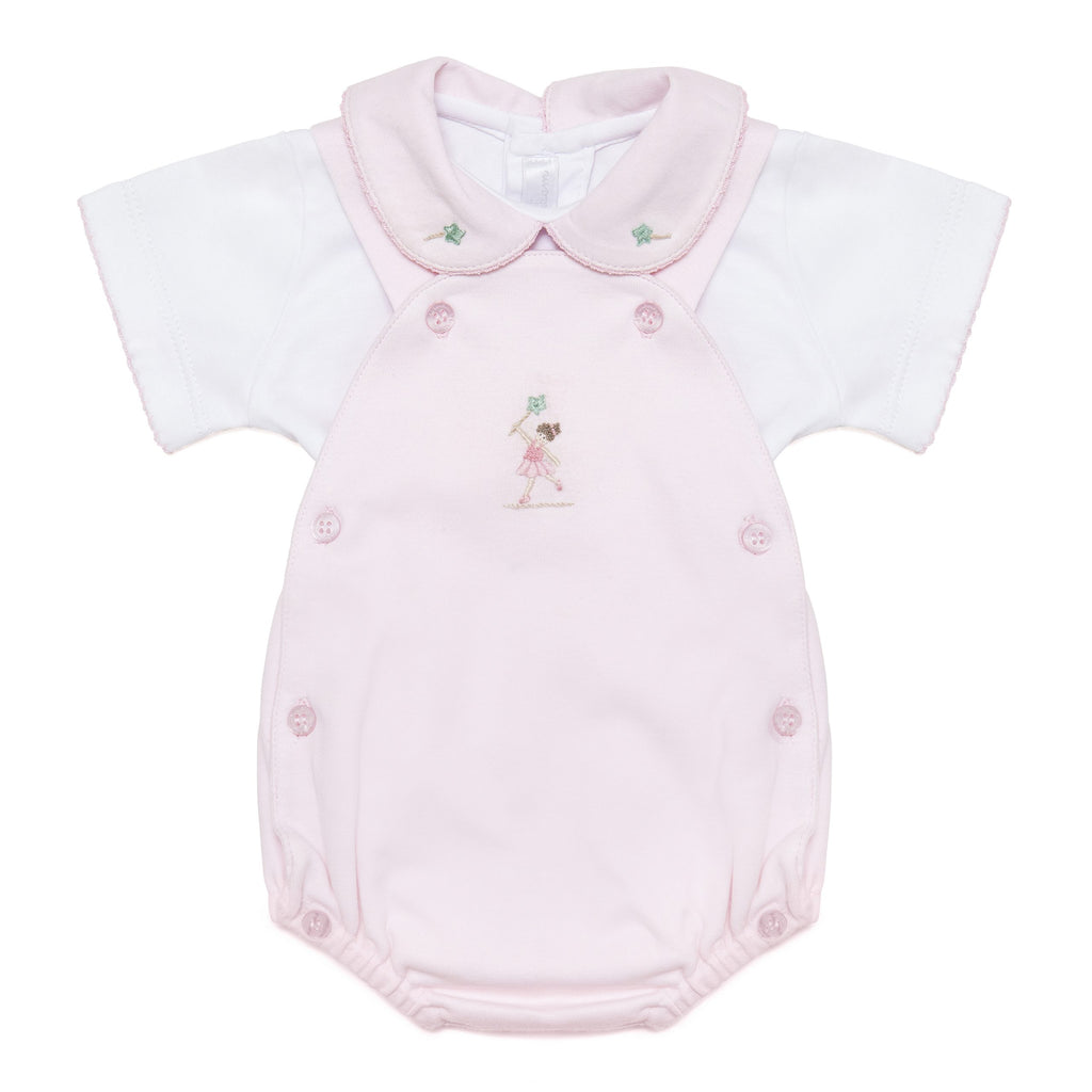 Ballerina 2 Piece Dungaree Set - Bebe Bombom