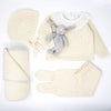 Back in stock!  Cream Pima Cotton Luxury Gift Set - Bebe Bombom